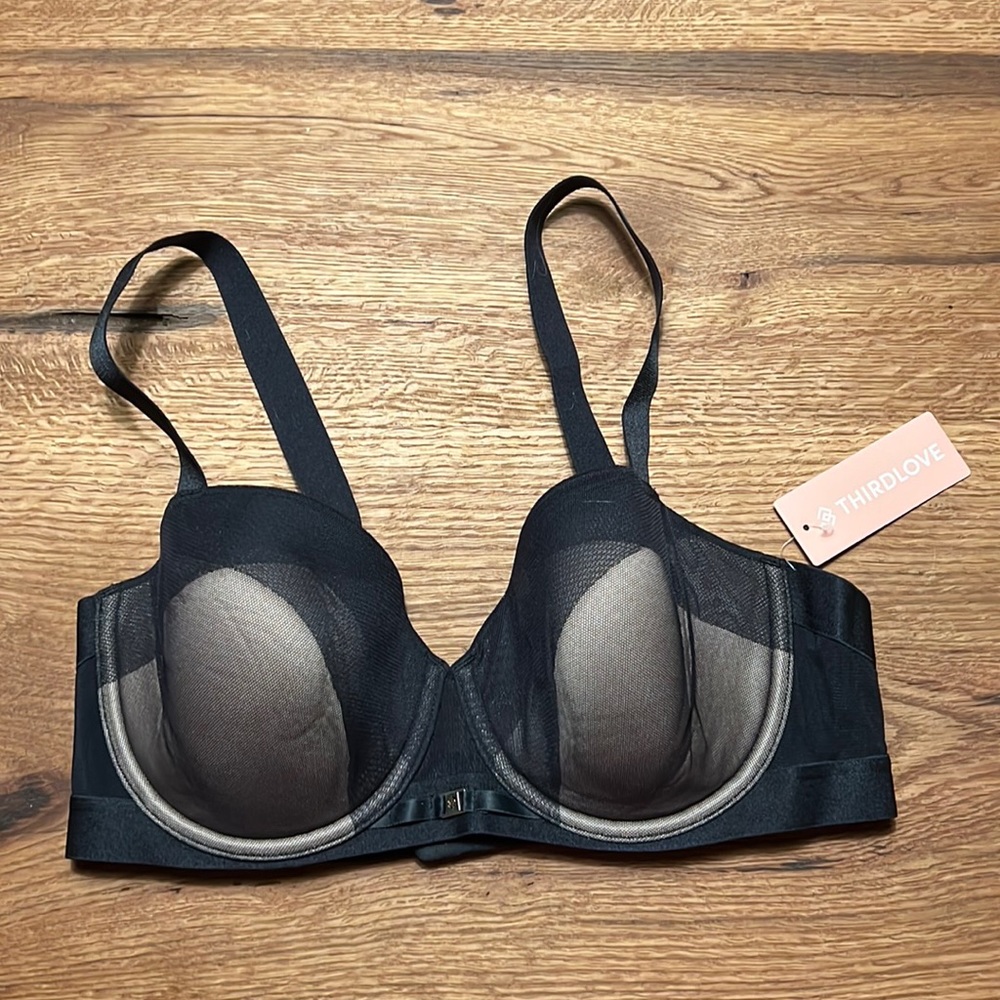 Ombré mesh Demi bra